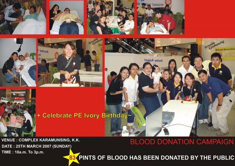 Blood Donation Campaign (25th March 2007)