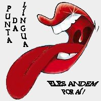...da língua