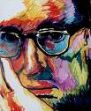 Painted Portrait of Woody Allen