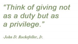 A Quote about Giving