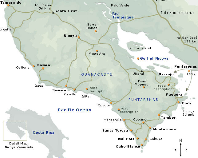 Mapa Península