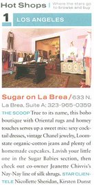 SUGAR ON LABREA in INSTYLE MAG