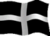 St Pirans Flag (Cornish Ensign)