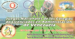 XIX Juegos Nacionales de Administradores