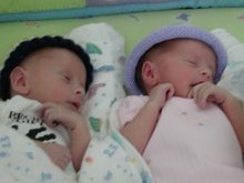 Aidan and Layla First Weeks