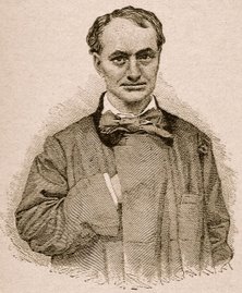 Baudelaire - doing the Jude Law/Napoleon Bonaparte kinda pose.