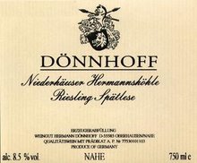 Donnhoff [Germany - old world]
