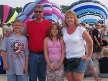 My Family at Balloon Fest in Howell MI