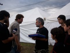 Bebe - Jose Palazos - Emilio - Martin - Agustin - camarografo