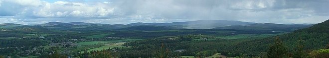 Panorama - Aboyne, Tarland, Birse