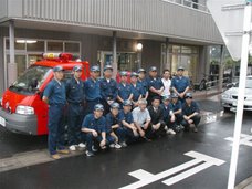 新消防車の安全祈願2006.6