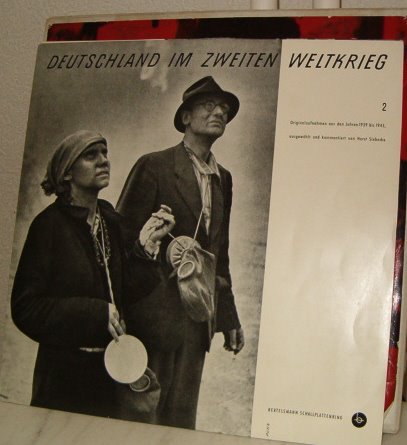 coffret de 2 disques 33t.Allemagne 1939 - 1945