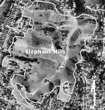 Elephant Hills aerial from 1 mi