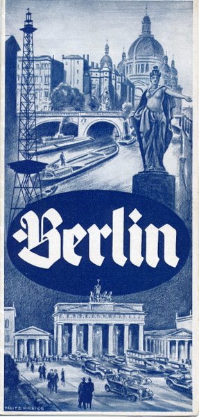 Berlin Faltblatt 1934