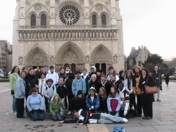 Exploring Europe:  European Exchange Travelers in Paris, France