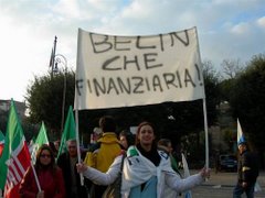 MANIFESTAZIONE PER LA LIBERTA' - BELIN CHE FINANZIARIA!