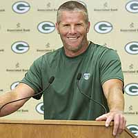 Favre Says He's Leaning Towards Possibly Thinking About Considering Retirement