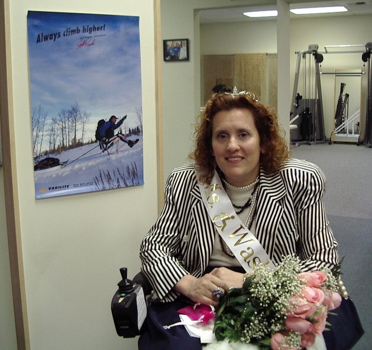Ms. Wheelchair Washington 2007, Crowned April 7th