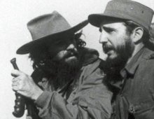Camilo et Fidel, le jour de l entree victorieuse a La Havane