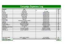 Campaign Finance Log