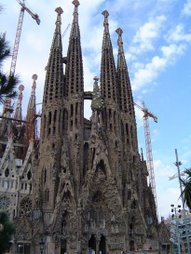 Sagrada Familia by Antoni Gaudi, Barcelona