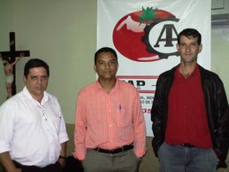 Representantes do Martins Atacado e Aciap
