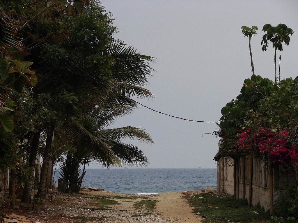 las calles de montañita