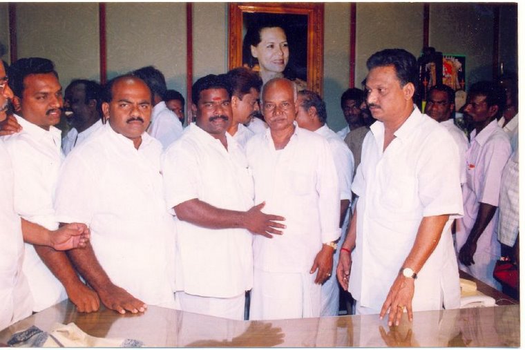 S.M. Arif Maricar With Karaikal & Pondicherry MLA's