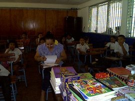 Entrega de utiles escolares