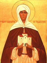 Saint Eanswythe, Abbess of Folkestone +AD640; 31st August