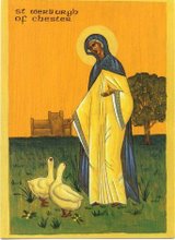 Saint Werburgh, Abbess of Trentham +3rd February