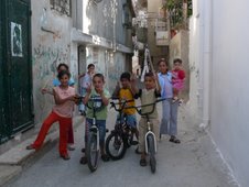 Kids at Aida Refugee Camp