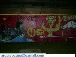 Mural da cultura da ocupaçao