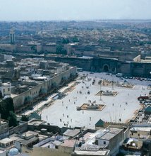 La place la plus connu à Meknes