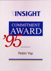 COMMITMENT AWARD 95