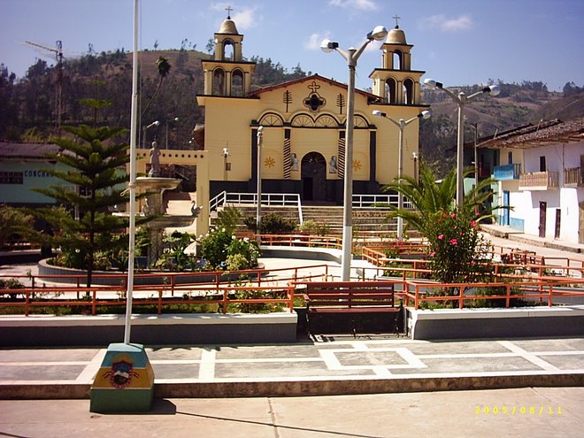 Plaza de Armas del distrito de Conchán