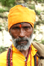 My 5Rupee Photo:Yogi with the Piercing eyes