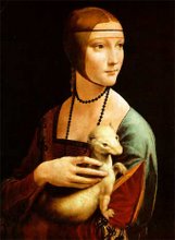 LA DAMA DEL ARMIÑO (LEONARDO DA VINCI)