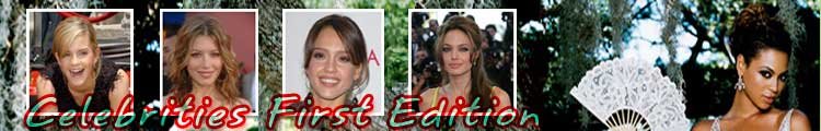 Celebrities First Edition