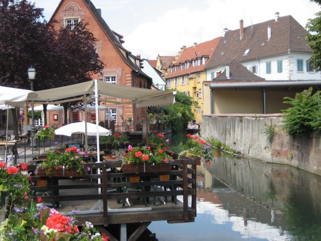 Colmar in Alsace region of France