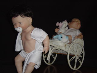 Wanted: Little Girl to Care for Chinese Baby Dolls