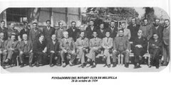 Fundadores de Rotary Club de Melipilla