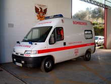 Ambulância de transporte doentes