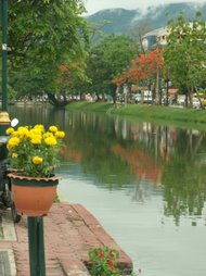 Moat in Chiang Mai