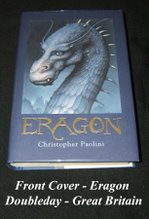 Front Cover Eragon Doubleday