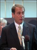 John Boehner (Bay-ner), elected to represent the Eighth Congressional District of Ohio for an eighth term in November 2004, continues to be a key leader in the fight for a smaller, more accountable federal government