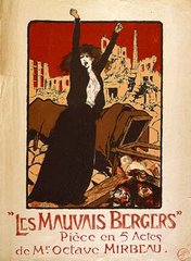 Affiche des "Mauvais bergers", par Malterre