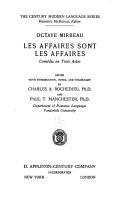 Édition américaine de Les affaires sont les affaires, en français