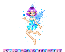 Blinkies on Dollz Mania
