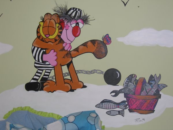 Garfield y prisio